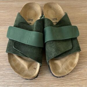 Birkenstock Kyoto leather slides
